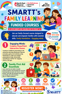 SMARTT Family Learning | Free Family Courses in Durham