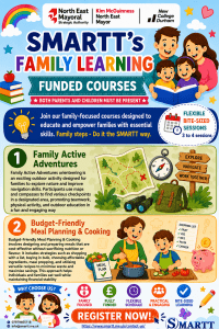 SMARTT Family Learning | Free Family Courses in Durham